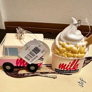 Bath & Body Works Milk Bar Truck & Milk Bar Cornnflake Soft Serve Pocketbacs